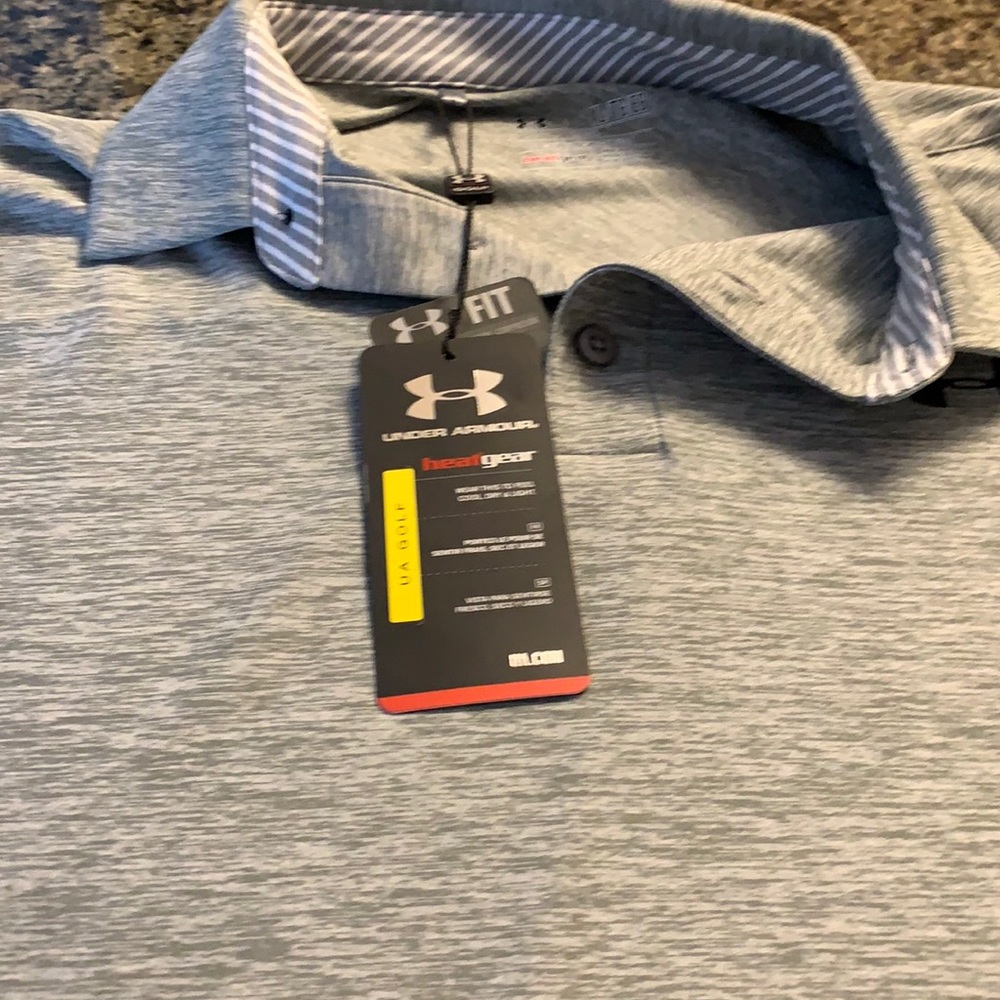 BRAND NEW WITH TAGS UNDER ARMOIR men dry fit sport shirt